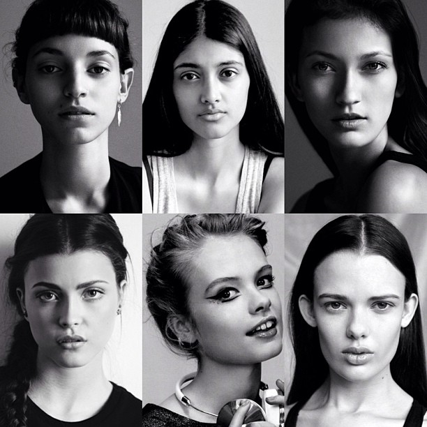 Rebeca Marcos, Neelam Johal, Kely Ferr, Isabelle Johnson, Charlie Newman, Sarah Dick - Models to Watch This Season at Models 1