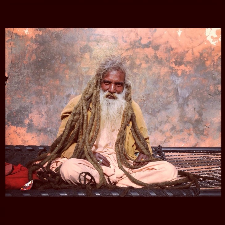 Spiritual Man in Punjab Village