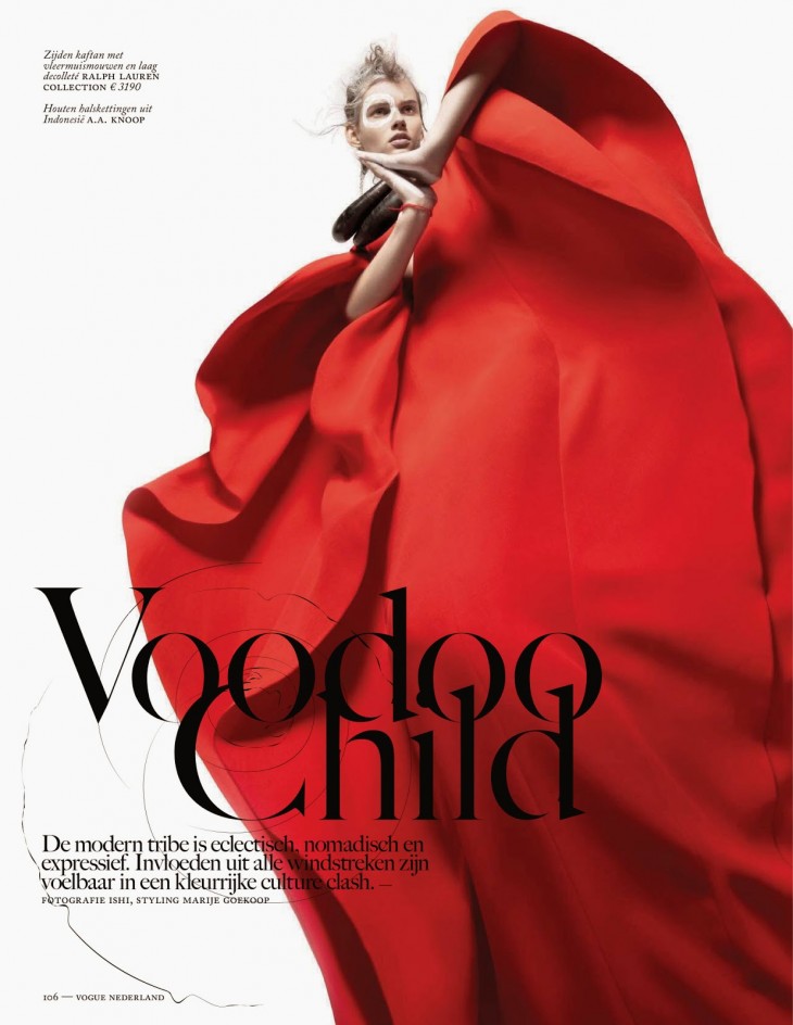 Giedre Dukauskaite Vogue Netherlands May 2014