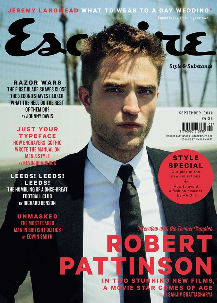 Robert-Pattinson-Esquire-UK-September-2014-Cover