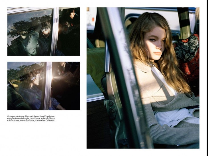 Hollie-May Saker - Vogue Italia Steven Meisel 2