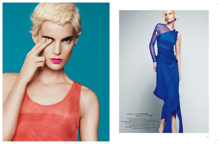 Txema Yeste shoots Iris Strubegger for Tush – Models 1 Blog