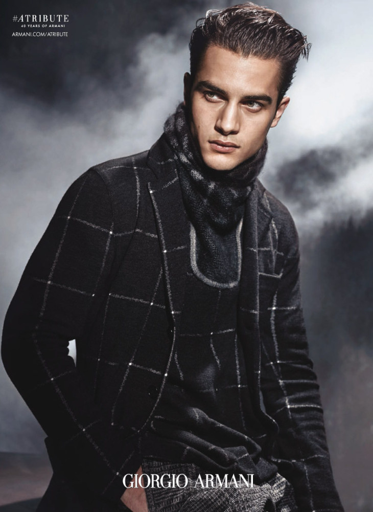 Aleksander Rusic — Giorgio Armani AW 2015 campaign – Models 1 Blog