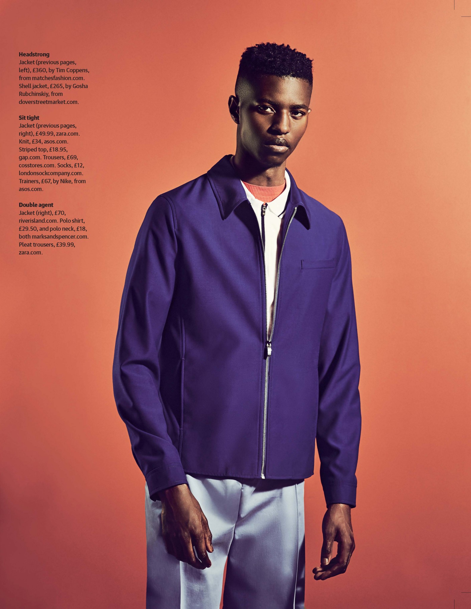 Jamie Baah-Mensah — The Guardian Fashion – Models 1 Blog